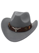 Cappello Western Bull Head Deco Cowboy Cowgirl