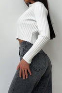 Leoparden-Jeans mit hoher Taille