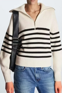 Pull Holly à demi-fermeture éclair
