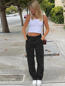 Vintage groene herenjeans