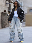 Streetstyle Cargo-Denim