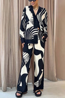 Trendy Graffiti Print Set