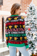 Jule tegneserie rensdyr strikket sweater
