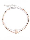 Collana con conchiglia a stella marina da spiaggia