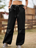 Vintage Streetstyle Cargojogger mit Kordelzug