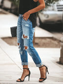 Streetstyle distressed Jeans