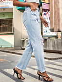 Trendige Ripped Denim-Hose für Damen