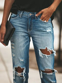 Streetstyle distressed Jeans