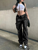 Urban Hip-Hop Denim-Hose