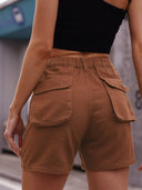 Amerikanische Casual Jeansshorts mit Stretchbund