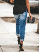 Streetstyle distressed Jeans