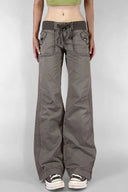 Trendige Slim-Fit Cargo-Jeans