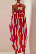 Costume da bagno halter e bikini monospalla