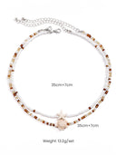 Collana con conchiglia a stella marina da spiaggia