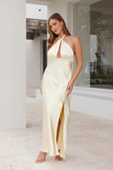 Amalia Maxi Elbise - Sarı