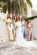 Victoria Maxi Elbise - Toz Pembe