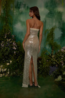 Abito Maxi in Paillettes Morbide
