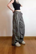 İncelten Kamuflaj Kargo Denim Pantolon