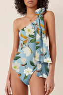Costume intero floreale fresco con set