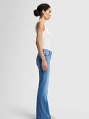Stretchige Mid-Rise Flared Jeans