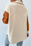 Down To Cuddle Cozy Shacket - Crème