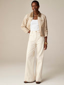 Jeans Palazzo cu buzunare accentuate