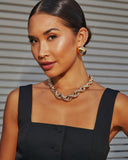 Collana Spessa Intrecciata Rope You In