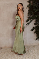 Margot Maxi Elbise - Zeytin