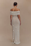 Rochie maxi tricotată Orhidee