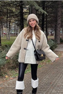 Veste ample en agneau