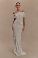 Rochie maxi tricotată Orhidee