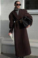 Double Breasted Lapel Coat