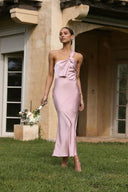 Greta Maxi Elbise - Pembe