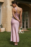 Greta Maxi Elbise - Pembe