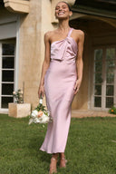 Greta Maxi Elbise - Pembe