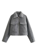 Veste courte - GRIS