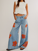 Palisades Jeans met wijde pijpen