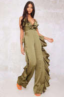 Agnes flæse V-hals jumpsuit