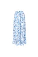 Set blu floreale fresco monospalla
