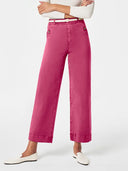 Jeansy z szerokimi nogawkami i stretchu