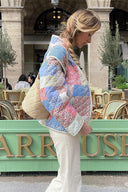 Veste matelassée convertible imprimée Enid