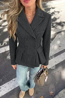 Blazer svasato dalla vestibilità comoda