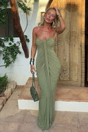 Strapless Maxi Dress
