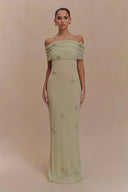 Rochie maxi tricotată Orhidee