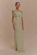 Rochie maxi tricotată Orhidee