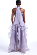 Rochie maxi Arida cu fundă stratificată