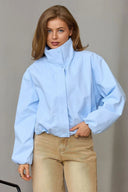 Casual Cropped Jacket