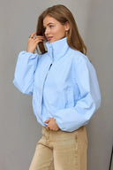 Casual Cropped Jacket