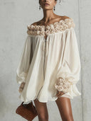 The Cream 3D Floral Dress