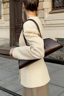 V-Neck Fitted Blazer